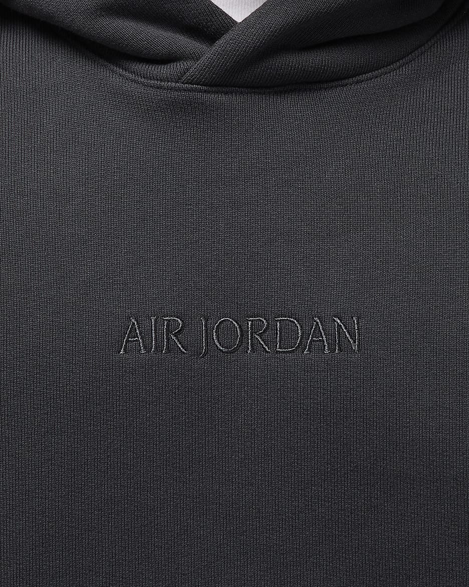 Air Jordan Wordmark Men s Fleece Pullover Hoodie